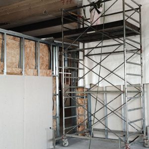 Fireproofing intumescente sulle carpenterie dell’edificio 24